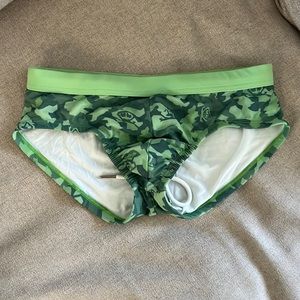 Nasty pig Camo swim brief